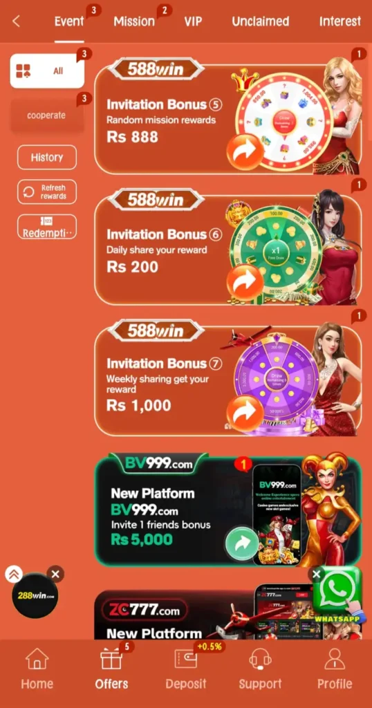 588 Win game