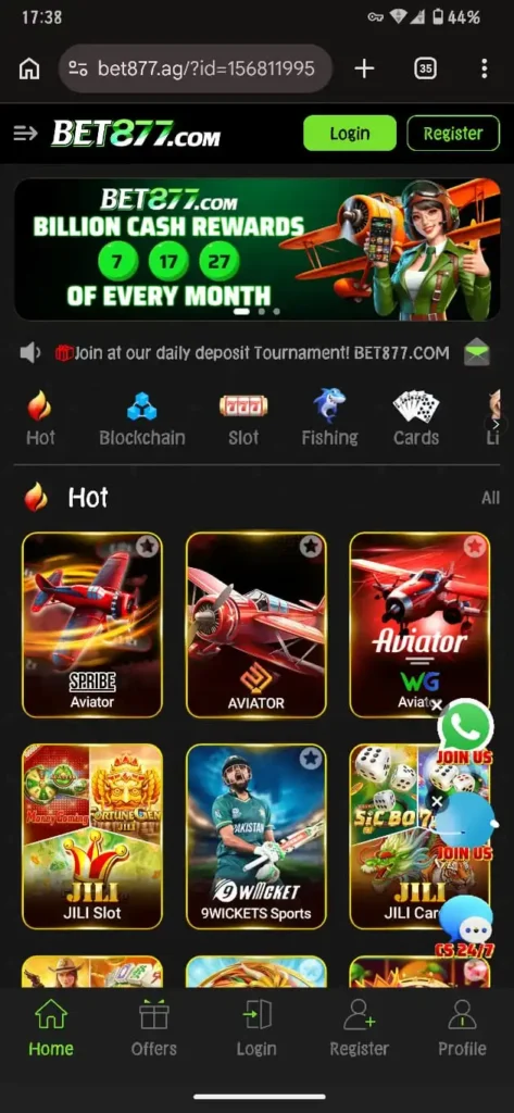 Bet877 game