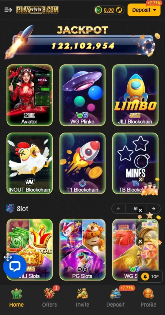 Play7778 Game