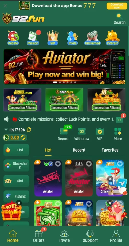 92fun game logo