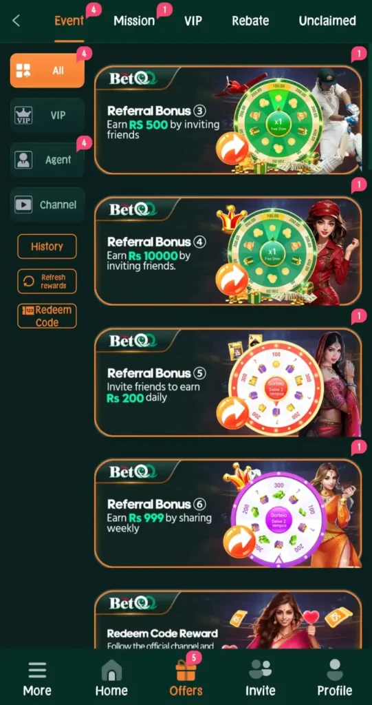 Bet QQ Game Bonuses Logo 